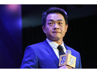 彭政閔引退記者會。（圖／記者林敬旻攝）