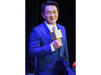 彭政閔引退記者會。（圖／記者林敬旻攝）