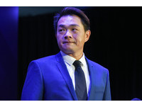 彭政閔引退記者會。（圖／記者林敬旻攝）