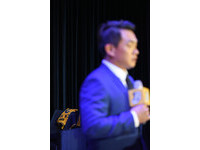 彭政閔引退記者會。（圖／記者林敬旻攝）