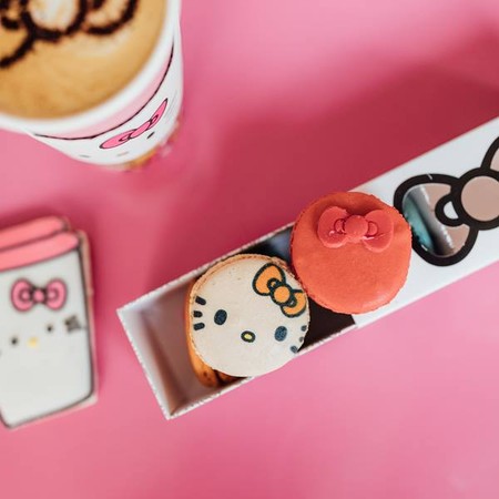 ▲加州爾灣Hello Kitty咖啡廳。（圖／Hello Kitty Cafe粉絲頁）