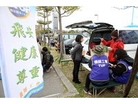 華航罷工 松機情況 工會代表說明。（圖／記者屠惠剛攝）