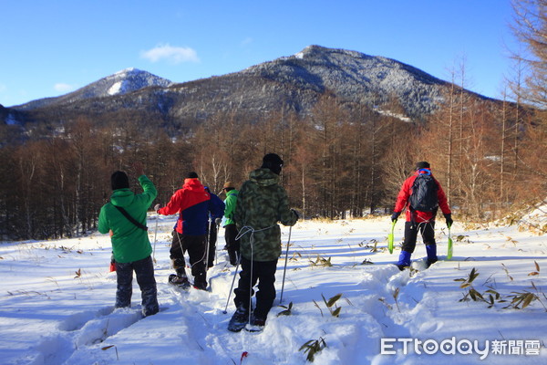 ▲▼日本長野縣淺間2000滑雪場,雪鞋健行。（圖／記者蔡玟君攝）