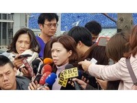 ▲華航罷工第三天，協商破局後，機師工會理事長李信燕受訪▼。（圖／記者呂佳賢攝）