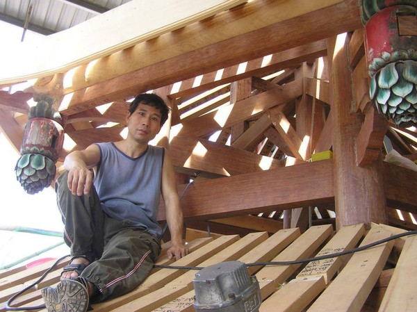 ▲為神明服務的木雕大師　蔡楊吉：「要做到不能做為止」。（圖／蔡楊吉提供）