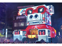 ▲▼2019台北燈節開幕點燈典禮,百變豬寶亮晶晶,豬寶,台北燈節主燈。（圖／記者李毓康攝）