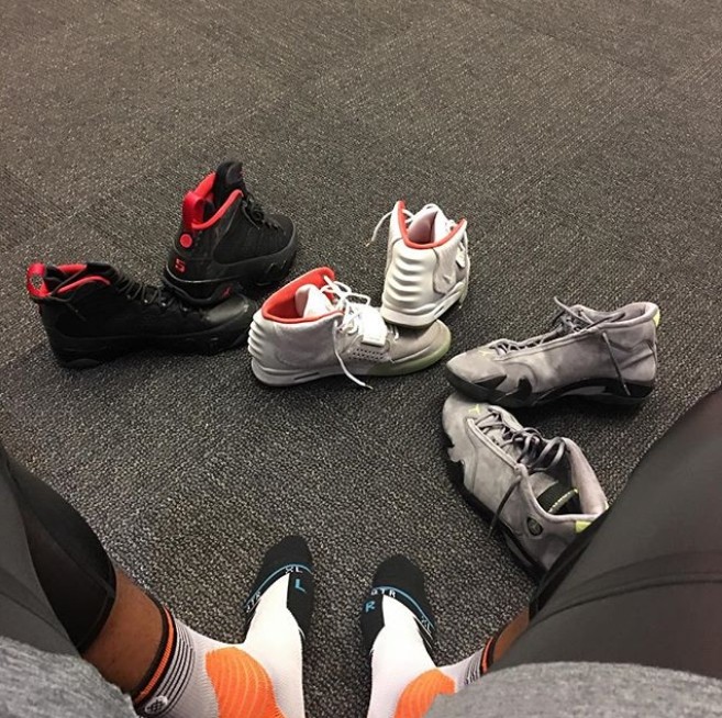 ▲P.J.Tucker的球鞋收藏。（圖／翻攝自IG@pjtucker、solecollector）