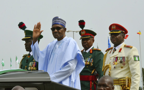 ▲▼奈及利亞總統布哈里（Muhammadu Buhari）。（圖／達志影像／美聯社）