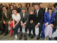 貝克漢（David Beckham）一家人。（圖／CFP）