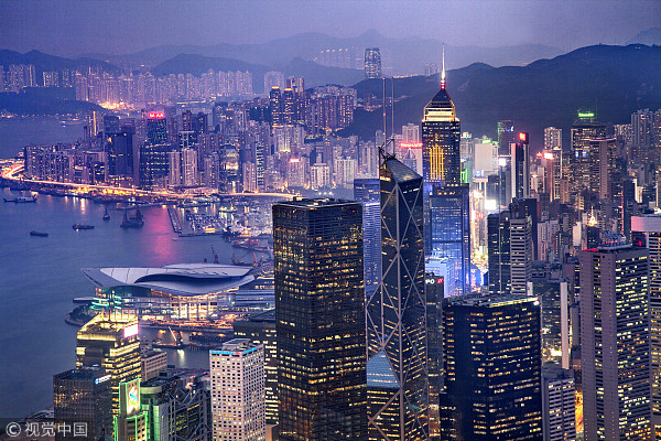 ▲香港夜景,香港。（圖／CFP）