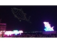 台灣首次！　300架無人機空中燈光秀　台灣燈會驚艷國際