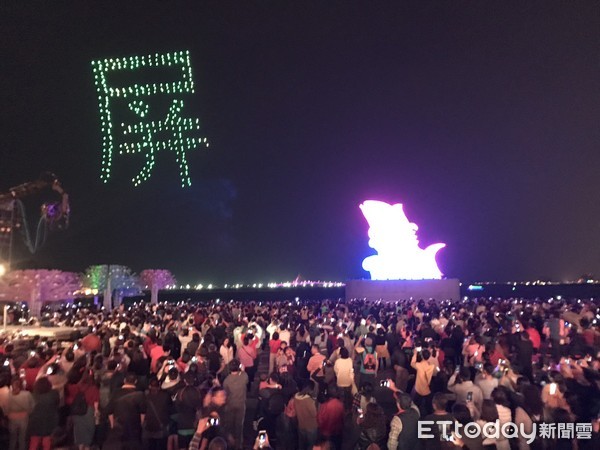 ▲2019台灣燈會璀璨開幕　民眾盛讚美爆了▼             。（圖／記者陳崑福翻攝）