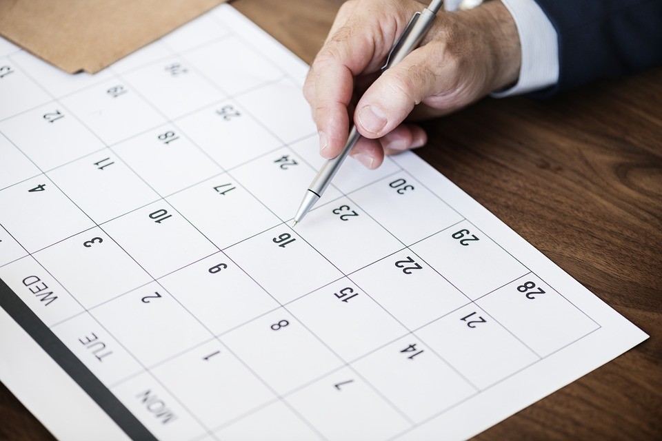 ▲▼月曆,行事曆,計畫,安排,日曆,出差。（圖／pixabay）