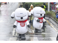 2019台北燈節踩街嘉年華遊行,東森購物吉祥物得意GoGo。（圖／記者李毓康攝）