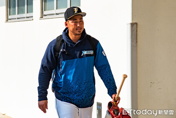 ▲▼日職沖繩春訓,日本火腿名護球場練球,中田翔。(圖/記者季相儒攝)