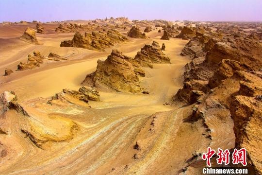 ▲▼ 冷湖火星營地。(圖/中新社)