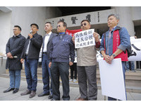 護家聯盟抗議活動-賴士葆。（圖／記者黃克翔攝）