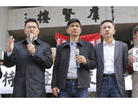 護家聯盟抗議活動。（圖／記者黃克翔攝）
