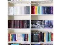 ▲書本居家擺法。（圖／翻攝apartment
therapy）