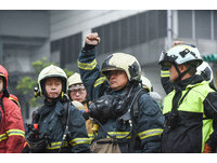 ▲▼台北市實施民安5號災害防救實兵演練，台北市消防局。（圖／記者林敬旻攝）