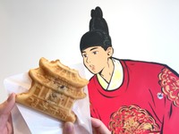 ▲首爾超夯打卡美食「景福宮餅」。（圖／記者陳羿妏攝）