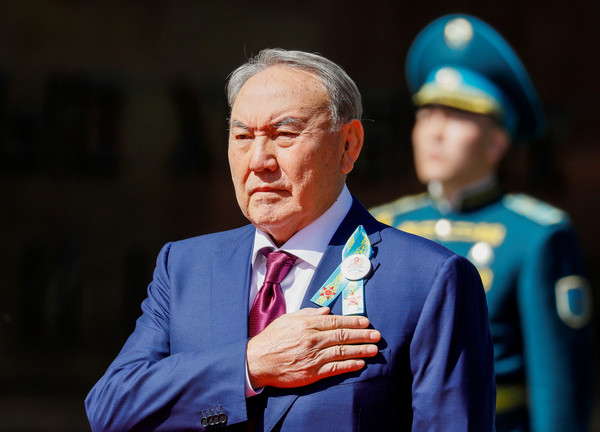 ▲▼哈薩克總統納札爾巴耶夫（Nursultan Nazarbayev）。（圖／路透）