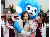 總統接見「2018年中華職棒總冠軍Lamigo桃猿隊」（圖／記者屠惠剛攝）