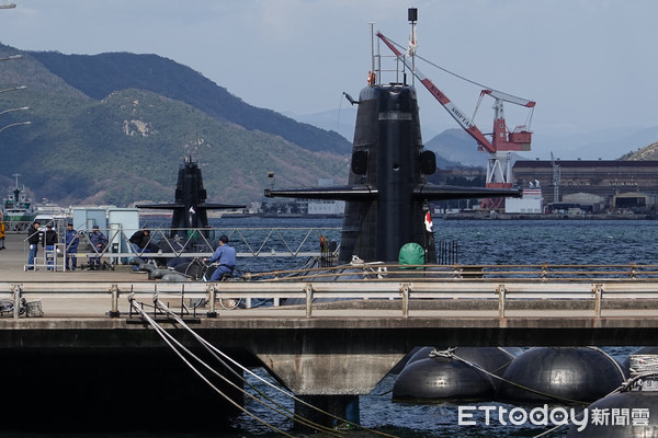 ▲▼親潮級潛艦,日本海上自衛隊,海自,潛艇,潛水艇,廣島吳基地,柴電潛艦。（圖／記者李毓康攝）