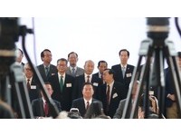 ▲韓國瑜赴港簽約。（圖／記者吳奕靖、蔡浩祥攝）