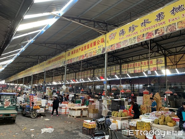 ▲廈門,台灣水果,同益碼頭,水果批發,中埔水果批發市場,鑫金鷺。（圖／記者蔡紹堅攝）