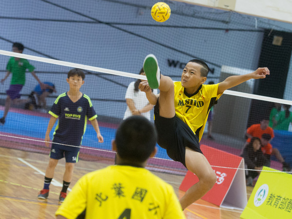 ▲▼藤球排名賽北葉國小奪小學組冠軍。(圖/藤球協會提供)