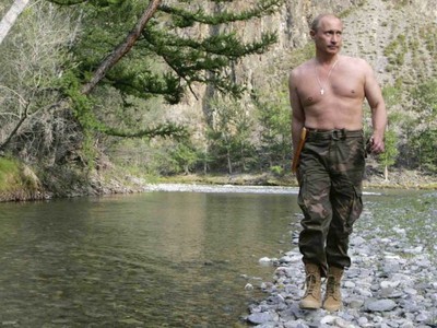 霸氣的俄國總統普丁，居然變成這樣..