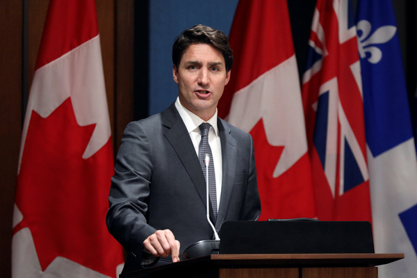 ▲ 加拿大總理杜魯道（Justin Trudeau）。（圖／路透）