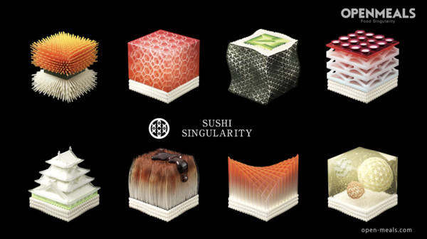 ▲日本食品科技公司推出3D列印壽司。（圖／open-meals.com）
