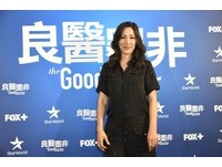 ▲美劇良醫墨非唯一台裔主演克里斯蒂娜張（Christina Chang）來台 。（圖／記者湯興漢攝）