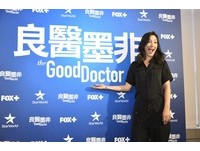 ▲美劇良醫墨非唯一台裔主演克里斯蒂娜張（Christina Chang）來台 。（圖／記者湯興漢攝）
