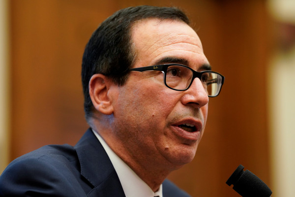 ▲▼美國財政部長梅努欽（Steven Mnuchin）。（圖／路透）