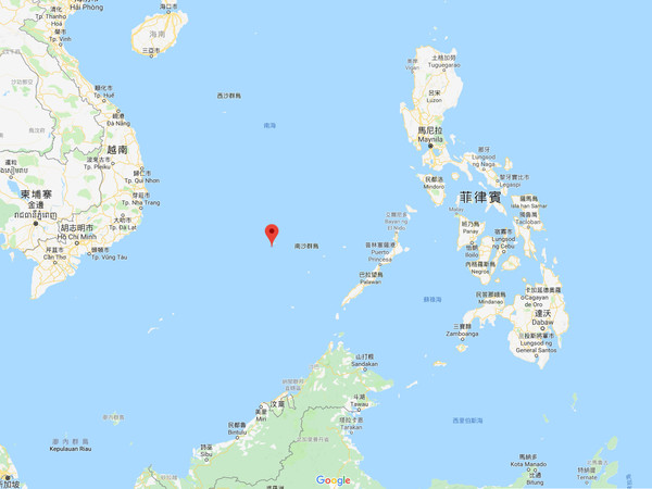 ▲南鑰島目前由菲律賓所佔領。（圖／翻攝自Google Maps）