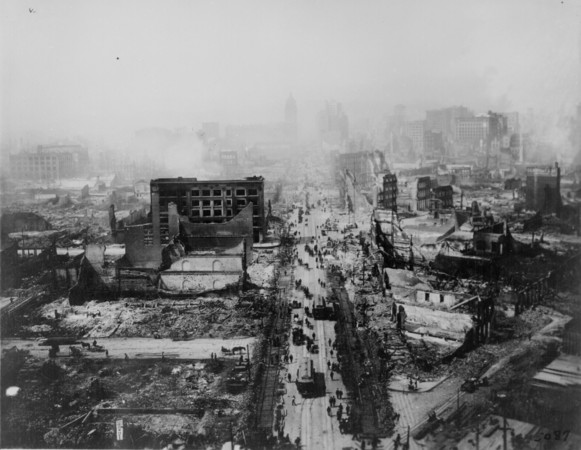▲▼1906年舊金山大地震。（圖／Wikipedia）