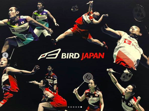 ▲日本羽球隊Bird Japan。（圖／翻攝自badminton_japan IG）