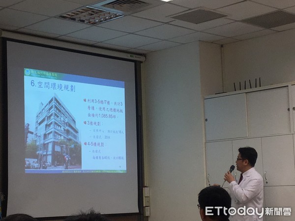 南港郵局長照機構。(圖/記者嚴云岑攝)