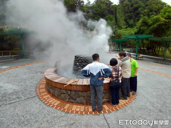 ▲▼太平山國家森林遊樂區鳩之澤溫泉煮蛋。（圖／羅東林管處提供）