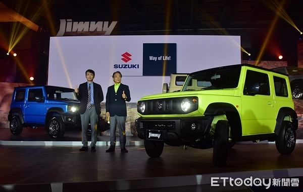 車子還沒上市，年度配額就宣告完售　Suzuki全新Jimny「74.8萬元」在台上市（圖／記者游鎧丞攝）