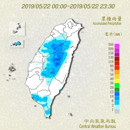 ▲▼雲雨帶移入「雨襲全台」超有感！鋒面「雷雨彈」下周報到　變天再現19°C。（圖／中央氣象局）