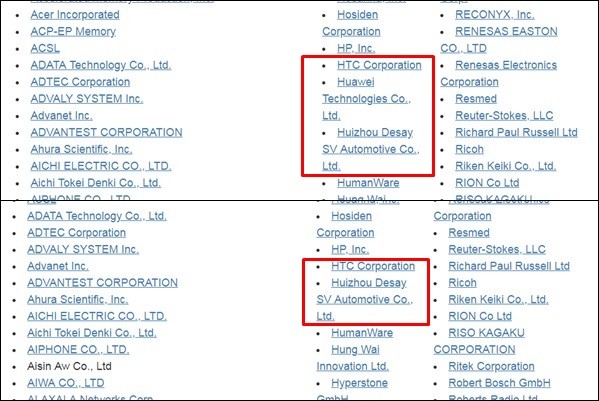 ▲▼SD協會會員名單上已經不見華為。（圖／翻攝自sdcard.org網站）