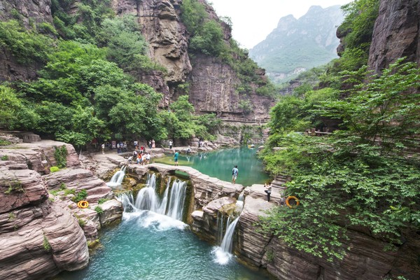 ▲▼河南，龍門石窟，雲台山，太行大峽谷，少林寺，清明上河園，可樂旅遊。（圖／可樂旅遊提供）