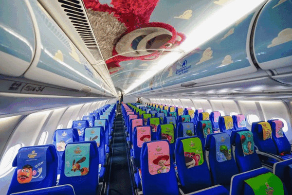 ▲▼中國東方航空「迪士尼玩具總動員彩繪機」。（圖／東航提供）