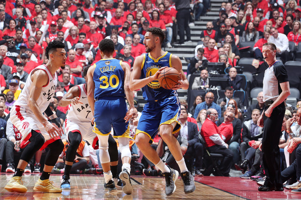 ▲2019 NBA總冠軍G5，湯普森（Klay Thompson）。（圖／CFP） 