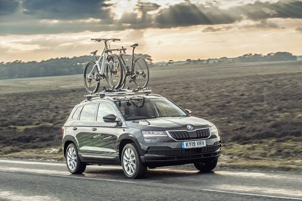 ▲Skoda Karoq Velo專為單車族量身打造。（圖／翻攝自Skoda）