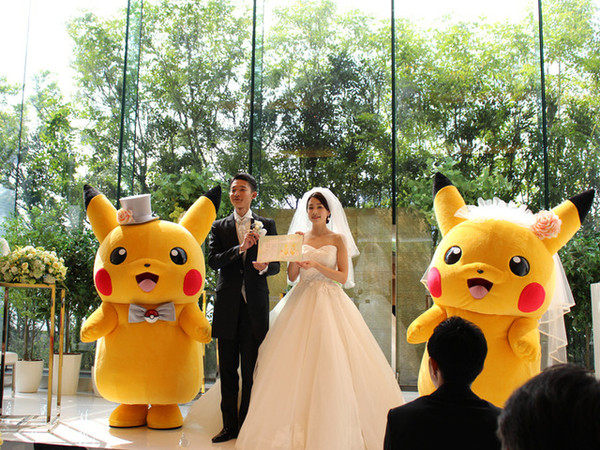 ▲pokemon主題婚禮。（圖／翻攝pokemon.jp官網）